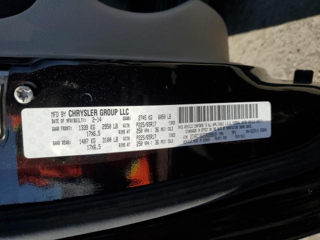 2C4RC1BG5ER295818 - 2014 CHRYSLER TOWN & COU TOURING BLACK photo 13