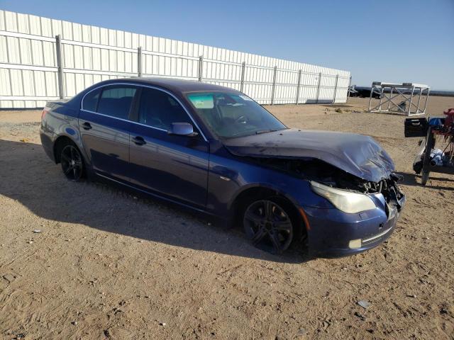 WBANU53578CT13729 - 2008 BMW 528 I BLUE photo 4