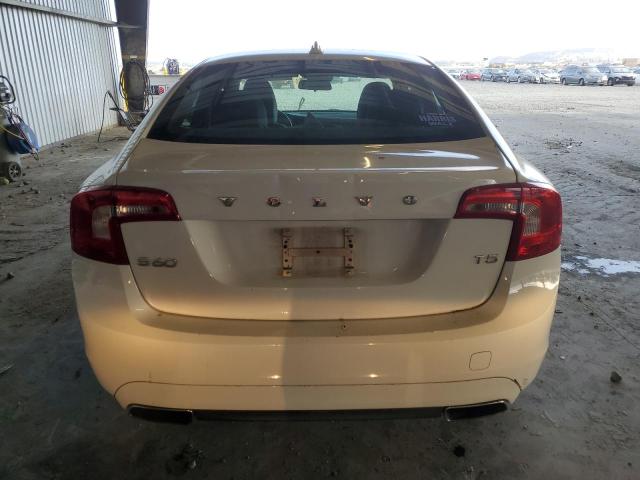 YV1612FS5E2297803 - 2014 VOLVO S60 T5 WHITE photo 6