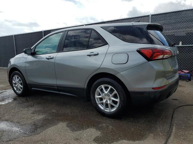 3GNAXFEG7RL270228 - 2024 CHEVROLET EQUINOX LS SILVER photo 2