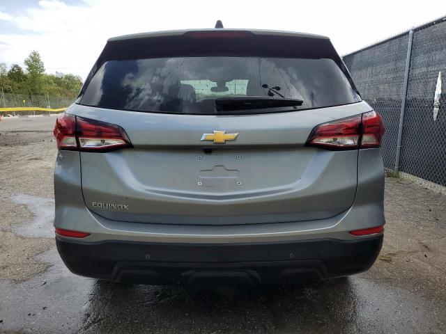3GNAXFEG7RL270228 - 2024 CHEVROLET EQUINOX LS SILVER photo 6