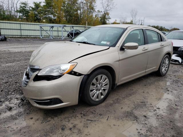 1C3CCBAG8DN726682 - 2013 CHRYSLER 200 LX GOLD photo 1