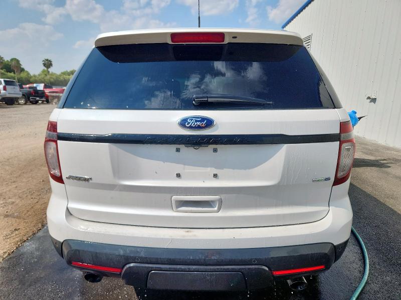 1FM5K8GT4FGA69042 - 2015 FORD EXPLORER SPORT Ақ фото 6