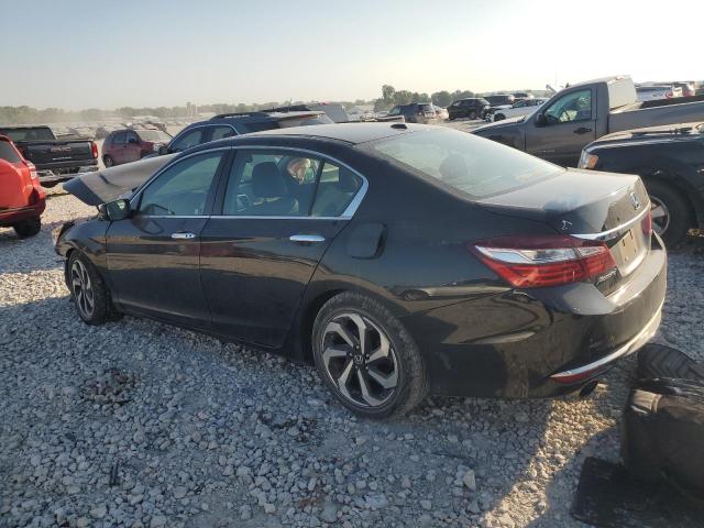 1HGCR3F82GA003666 - 2016 HONDA ACCORD EXL BLACK photo 2