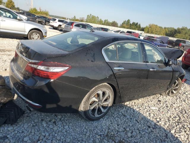 1HGCR3F82GA003666 - 2016 HONDA ACCORD EXL BLACK photo 3