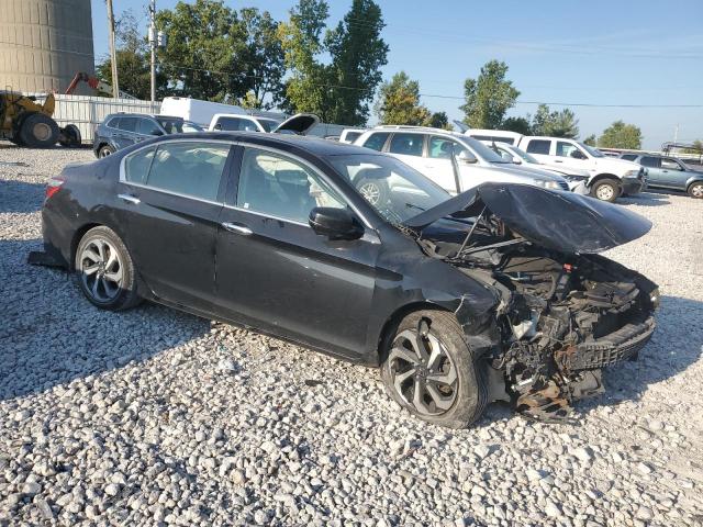 1HGCR3F82GA003666 - 2016 HONDA ACCORD EXL BLACK photo 4