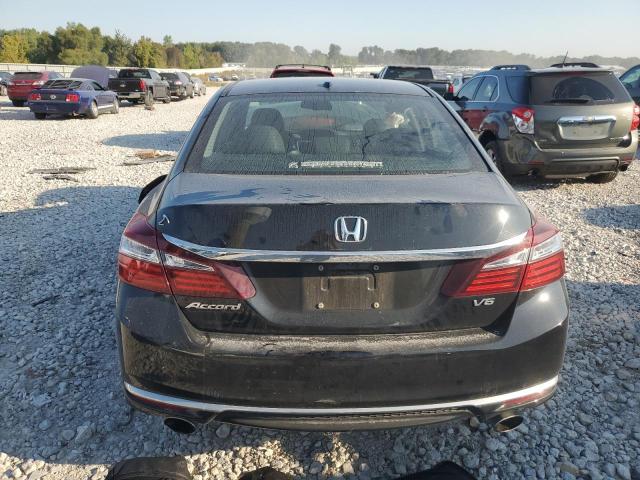 1HGCR3F82GA003666 - 2016 HONDA ACCORD EXL BLACK photo 6