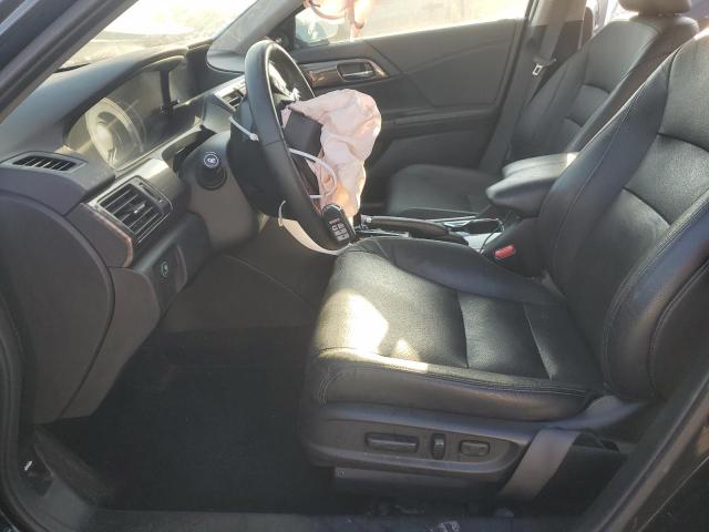 1HGCR3F82GA003666 - 2016 HONDA ACCORD EXL BLACK photo 7