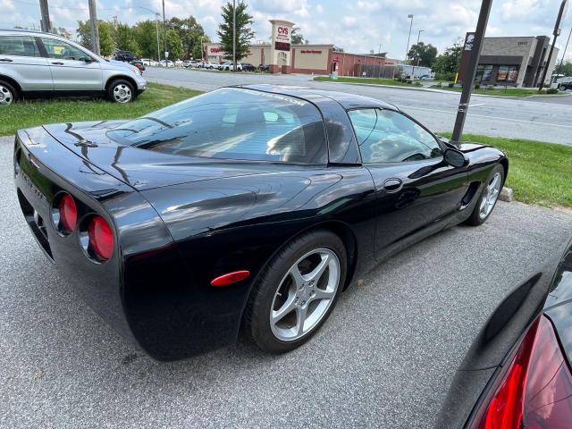 1G1YY22G545129810 - 2004 CHEVROLET CORVETTE BLACK photo 4