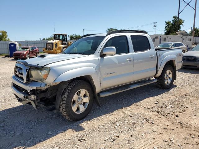 3TMLU42NX9M031817 - 2009 TOYOTA TACOMA DOUBLE CAB SILVER photo 1