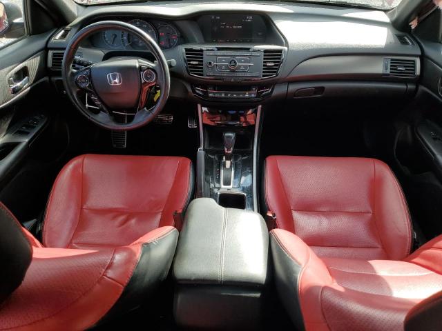 1HGCR2F52GA041866 - 2016 HONDA ACCORD SPORT RED photo 8