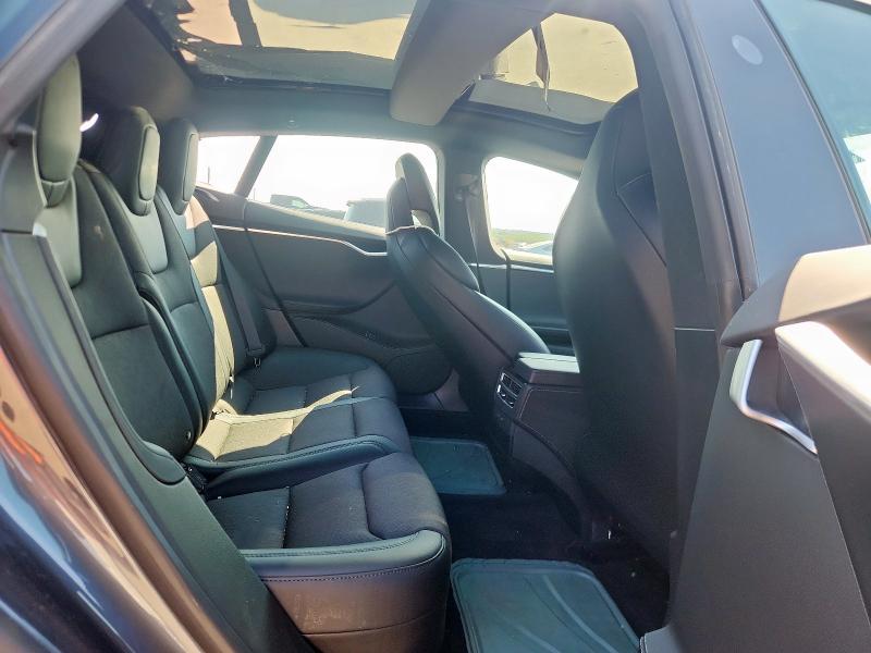 5YJSA1E27JF244396 - 2018 TESLA MODEL S Կապույտ լուսանկար 10