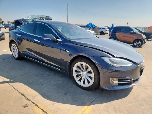 5YJSA1E27JF244396 - 2018 TESLA MODEL S Կապույտ լուսանկար 4