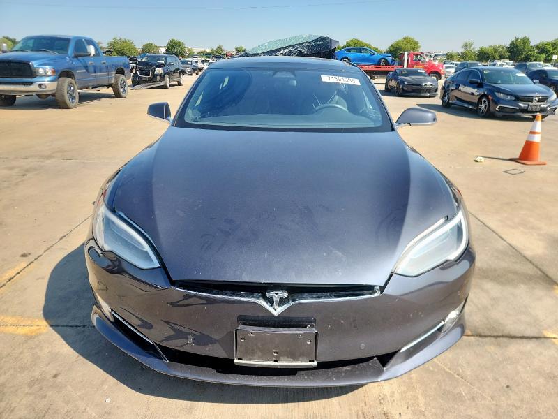 5YJSA1E27JF244396 - 2018 TESLA MODEL S Կապույտ լուսանկար 5