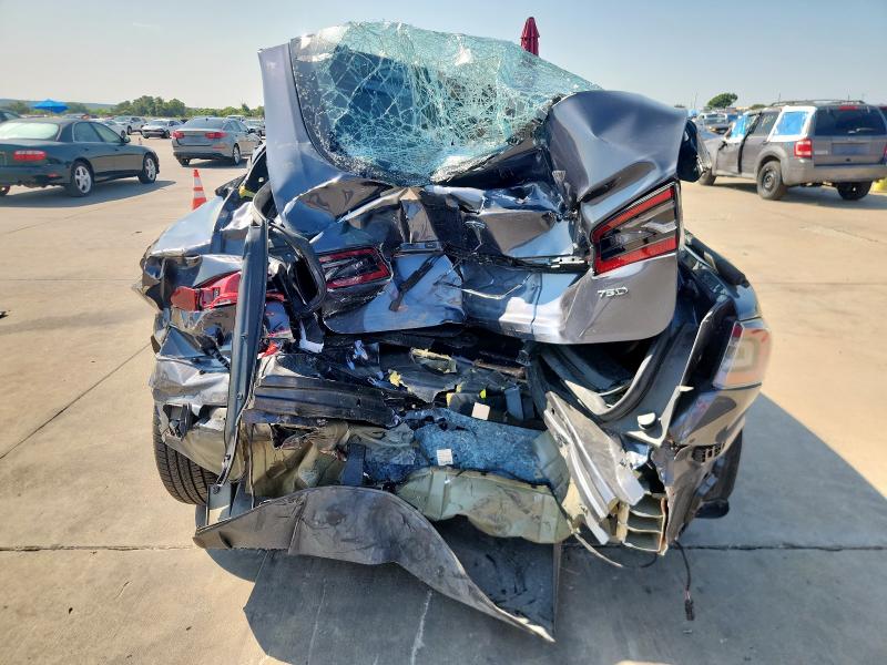 5YJSA1E27JF244396 - 2018 TESLA MODEL S Կապույտ լուսանկար 6