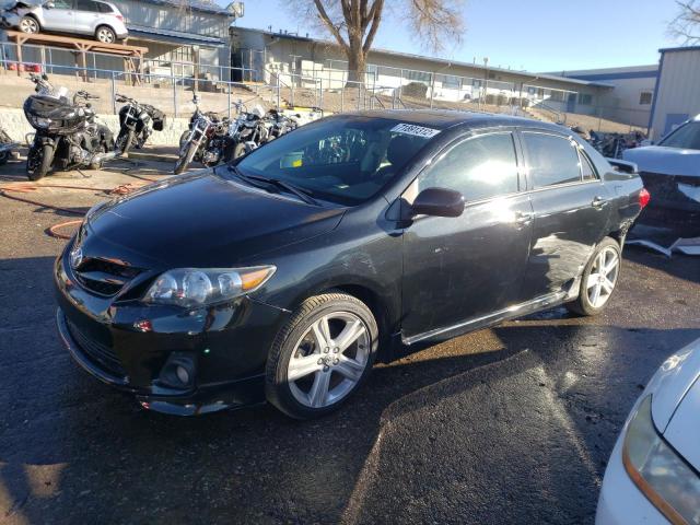 5YFBU4EE6DP115562 - 2013 TOYOTA COROLLA BASE BLACK photo 1