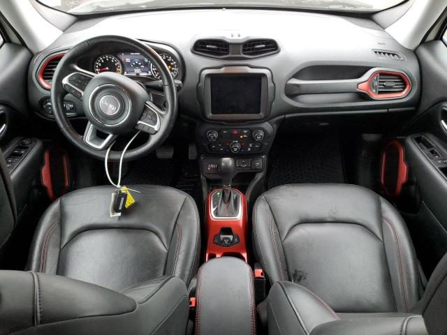 ZACNJDC18MPM31858 - 2021 JEEP RENEGADE TRAILHAWK WHITE photo 8