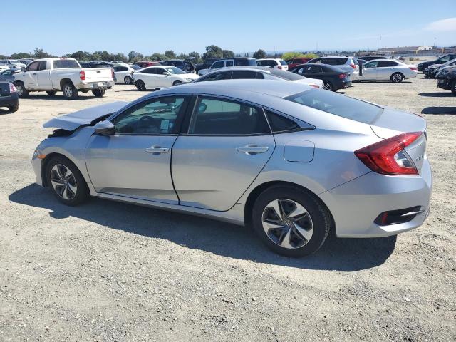 19XFC2F62KE209338 - 2019 HONDA CIVIC LX SILVER photo 2