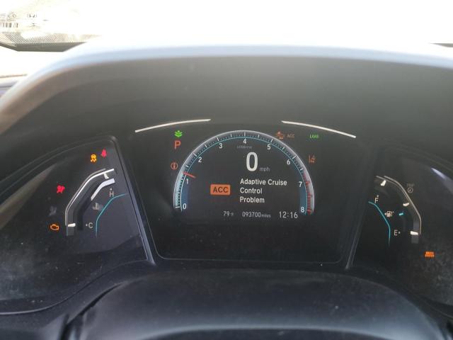 19XFC2F62KE209338 - 2019 HONDA CIVIC LX SILVER photo 9