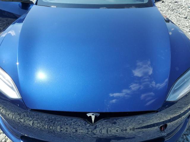 5YJSA1E5XMF441609 - 2021 TESLA MODEL S Bleu photo 11