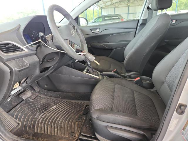 3KPC24A64ME134041 - 2021 HYUNDAI ACCENT SE 银色 照片 7