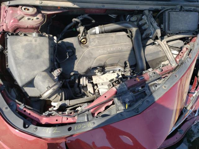 1G1ZD5ST1JF139366 - 2018 CHEVROLET MALIBU LT RED photo 11