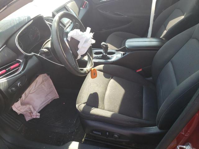 1G1ZD5ST1JF139366 - 2018 CHEVROLET MALIBU LT RED photo 7