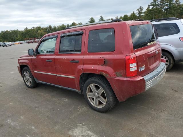 1J8FF48W88D651785 - 2008 JEEP PATRIOT LIMITED BURGUNDY photo 2