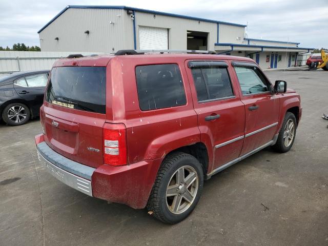 1J8FF48W88D651785 - 2008 JEEP PATRIOT LIMITED BURGUNDY photo 3