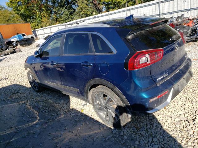 KNDCE3LC5H5039123 - 2017 KIA NIRO EX TOURING BLUE photo 2