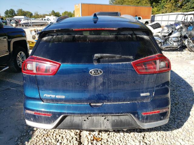 KNDCE3LC5H5039123 - 2017 KIA NIRO EX TOURING BLUE photo 6