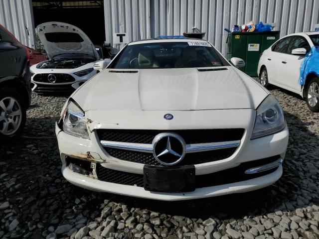 WDDPK4HA0DF065971 - 2013 MERCEDES-BENZ SLK 250 WHITE photo 5