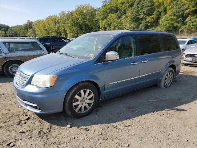 2A4RR8DG2BR759299 - 2011 CHRYSLER TOWN & COU TOURING L BLUE photo 1