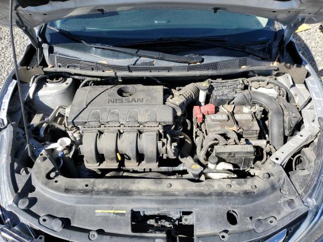 3N1AB7AP8JY245674 - 2018 NISSAN SENTRA S 银色 照片 11