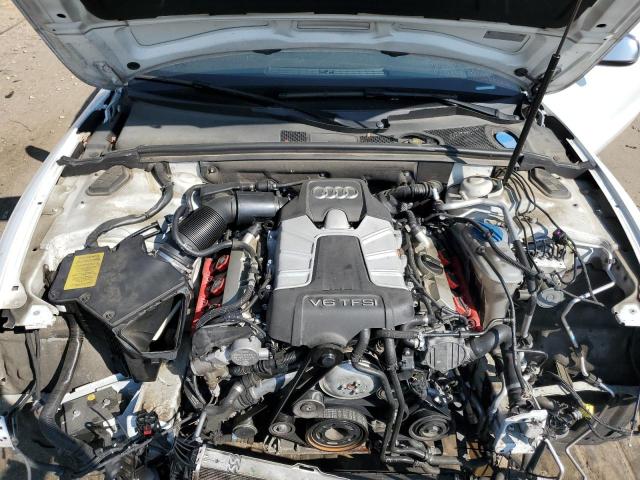 WAUCGAFH8EN015560 - 2014 AUDI S5 PREMIUM PLUS WHITE photo 11