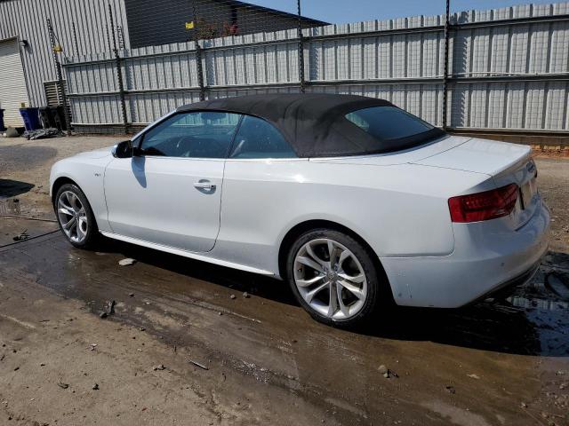 WAUCGAFH8EN015560 - 2014 AUDI S5 PREMIUM PLUS WHITE photo 2