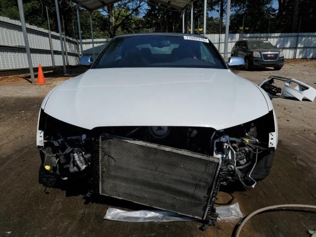 WAUCGAFH8EN015560 - 2014 AUDI S5 PREMIUM PLUS WHITE photo 5