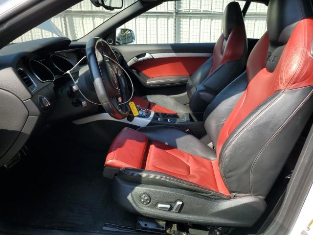 WAUCGAFH8EN015560 - 2014 AUDI S5 PREMIUM PLUS WHITE photo 7