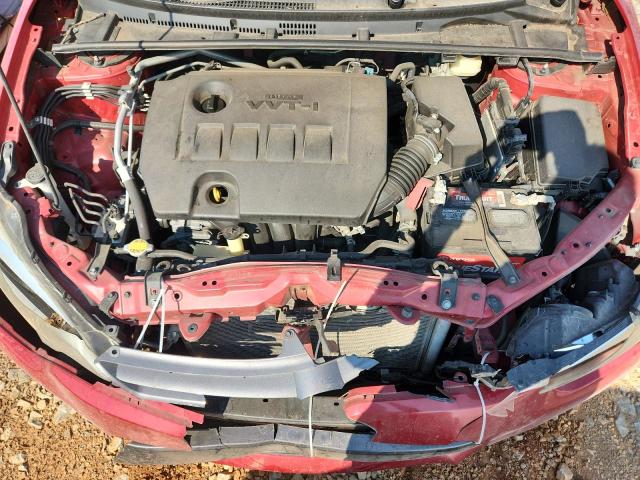 2T1BURHE0GC681794 - 2016 TOYOTA COROLLA L RED photo 11