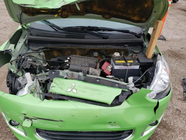 ML32A4HJ8EH022947 - 2014 MITSUBISHI MIRAGE ES GREEN photo 11