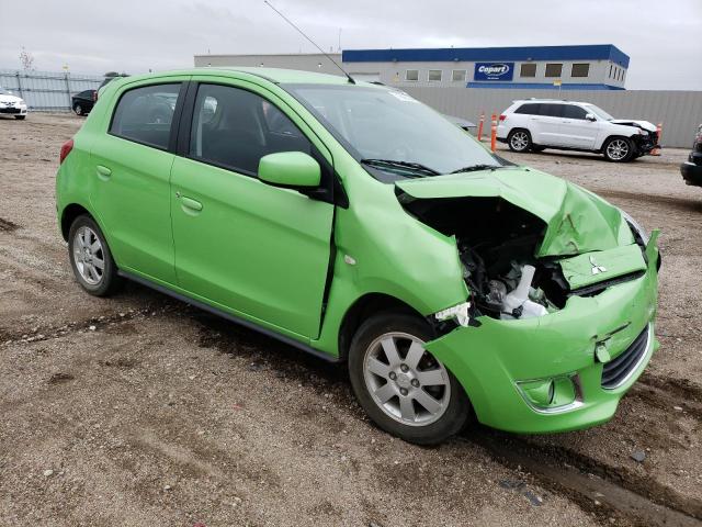 ML32A4HJ8EH022947 - 2014 MITSUBISHI MIRAGE ES GREEN photo 4