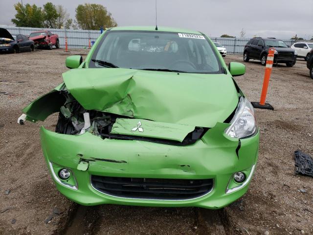 ML32A4HJ8EH022947 - 2014 MITSUBISHI MIRAGE ES GREEN photo 5