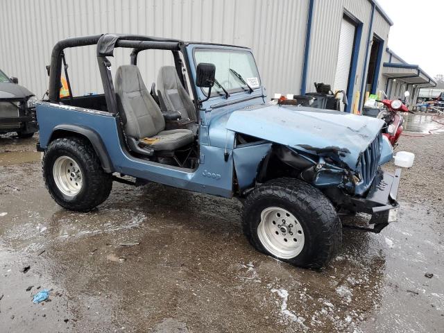 2J4FY29S3NJ510173 - 1992 JEEP WRANGLER / BLUE photo 4