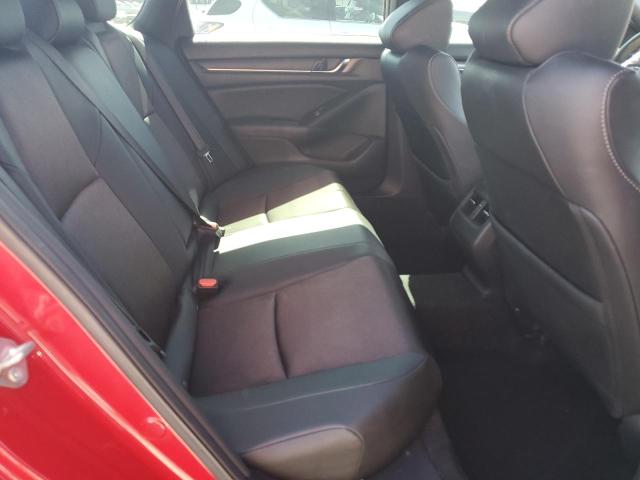 1HGCV2F30KA033784 - 2019 HONDA ACCORD SPORT Rouge photo 10