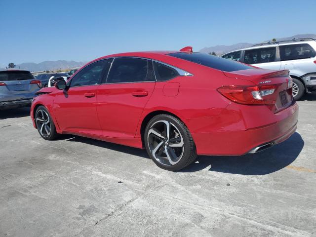 1HGCV2F30KA033784 - 2019 HONDA ACCORD SPORT Rouge photo 2