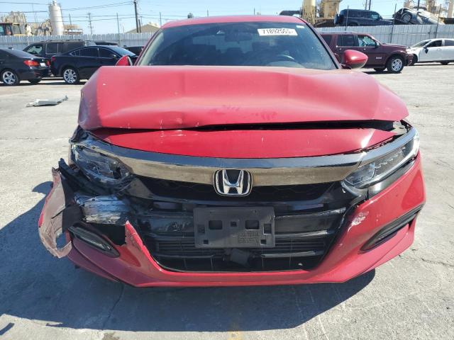 1HGCV2F30KA033784 - 2019 HONDA ACCORD SPORT Rouge photo 5