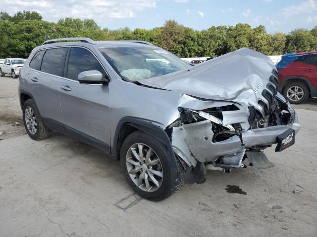 1C4PJMDB8JD513067 - 2018 JEEP CHEROKEE LIMITED فضي صورة 4