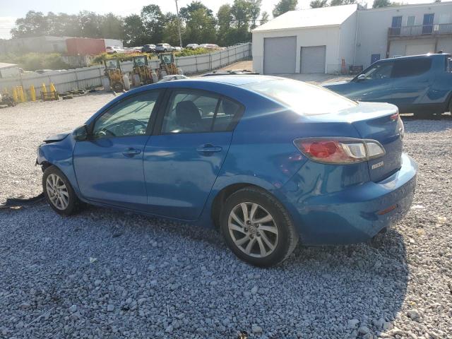 JM1BL1V71C1692117 - 2012 MAZDA 3 I BLUE photo 2