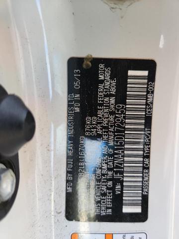 JF1ZNAA15D1729459 - 2013 TOYOTA SCION FR-S 白色 照片 12