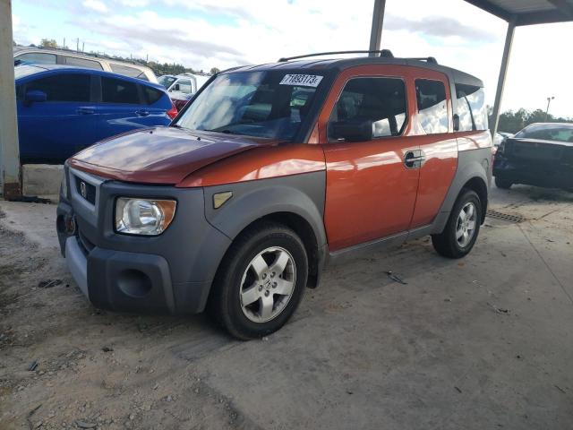 5J6YH18593L006202 - 2003 HONDA ELEMENT EX ORANGE photo 1